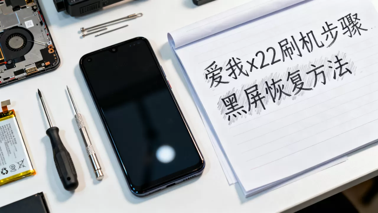 爱我x22刷机教程，刷机失败黑屏怎么办