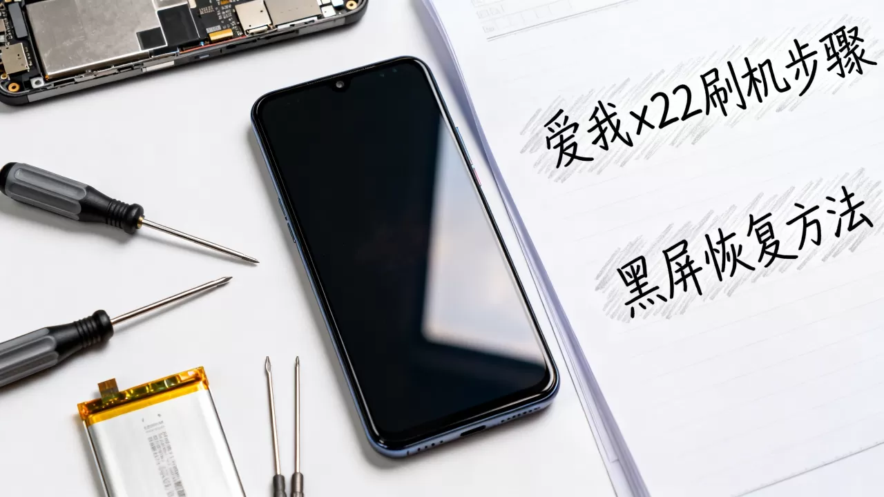 爱我x22刷机教程，刷机失败黑屏怎么办