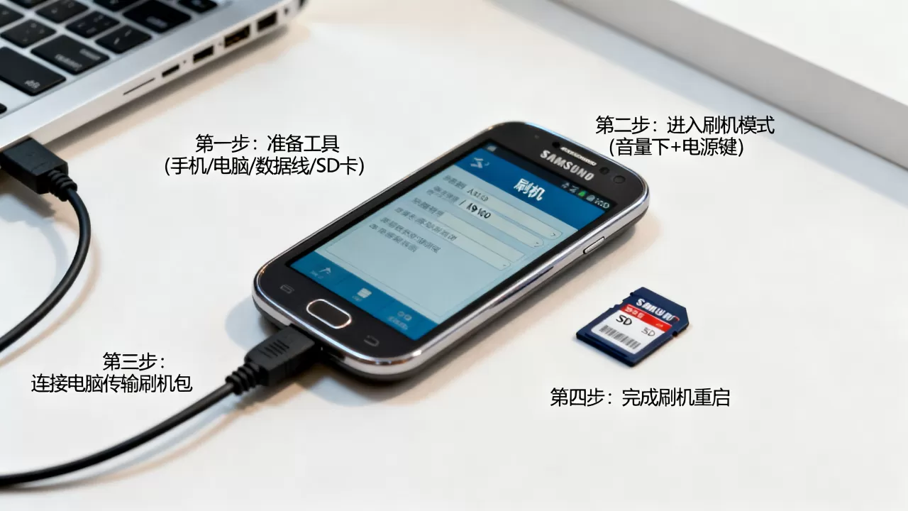 i9100死机刷机怎么办，三星i9100死机刷机教程