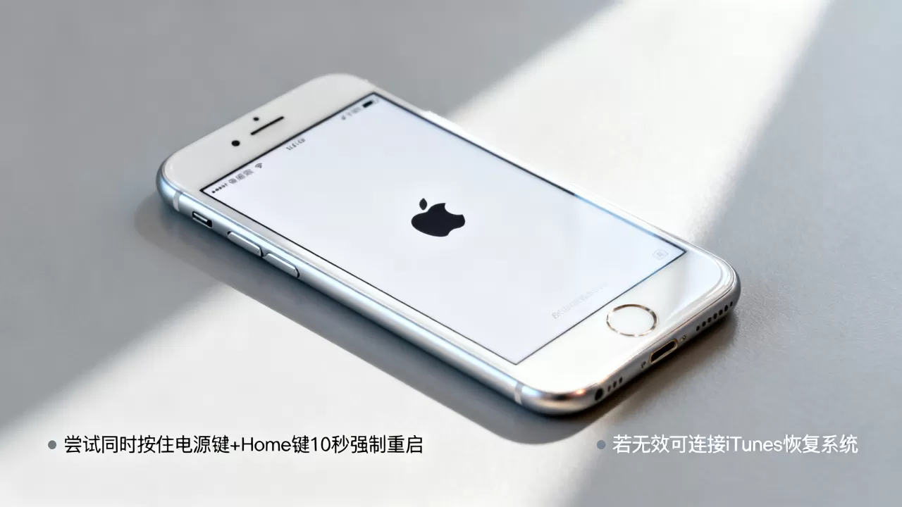 iphone6白苹果怎么修复？iPhone6白苹果重启解决