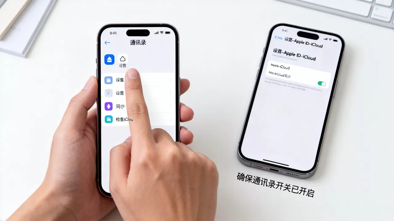 iphone通讯录找不到怎么办，iphone通讯录找不到了