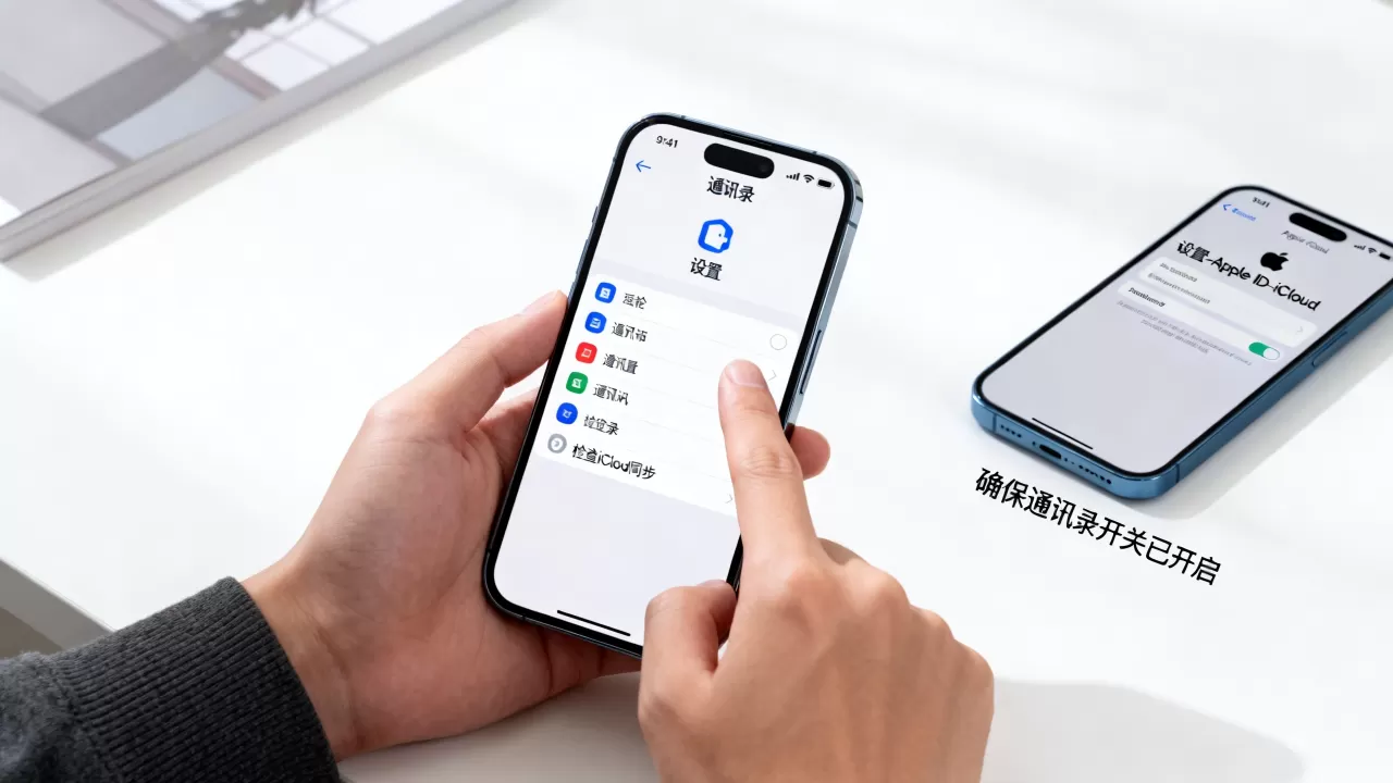 iphone通讯录找不到怎么办，iphone通讯录找不到了