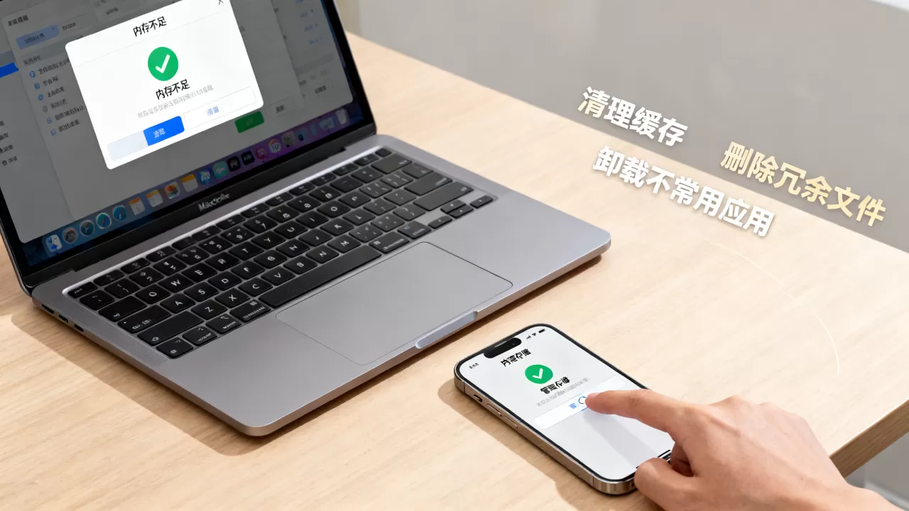 mac和iphone显示内存不足怎么办?mac iphone显示内存不足 mac和iphone显示内存不足怎么办?mac iphone显示内存不足
