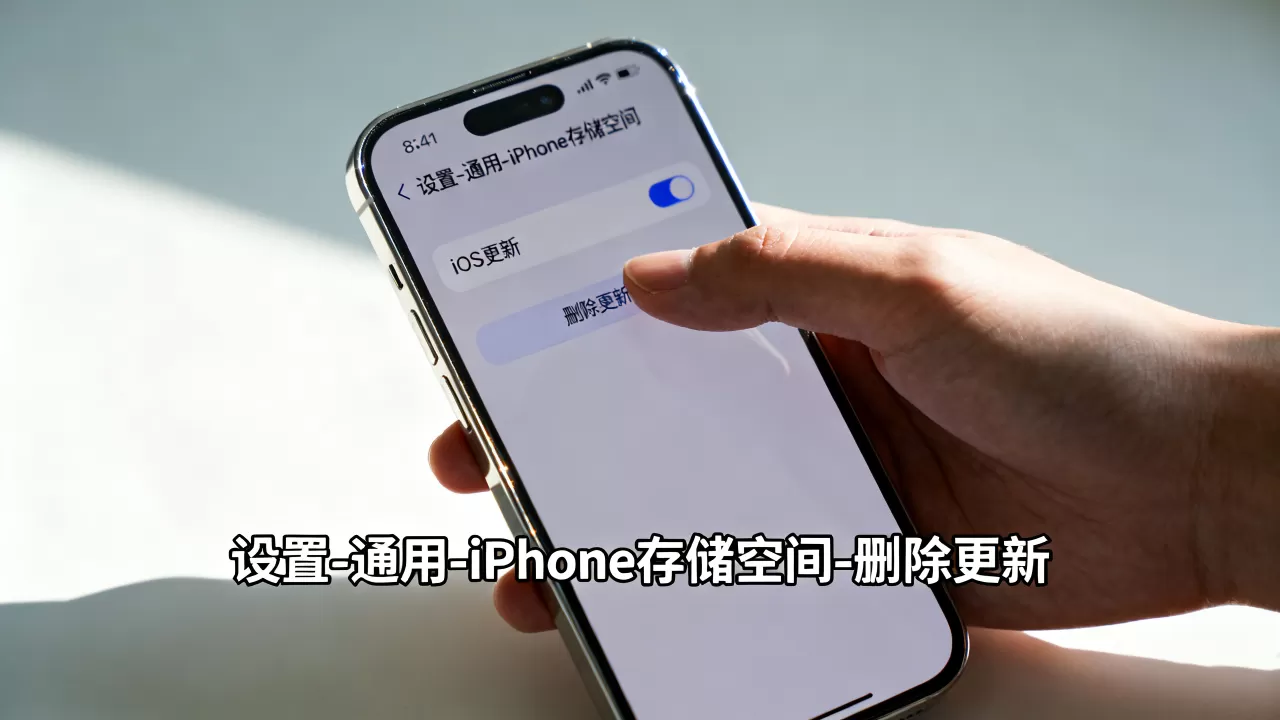 iphone怎么删除自动下载的固件，删除自动下载的固件
