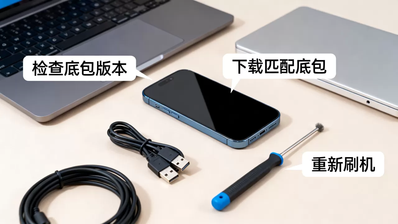 底包不符无法刷机怎么办，底包不符怎么解决
