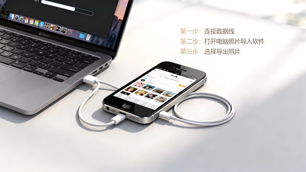 iphone4怎么导出照片，iphone4照片导出方法