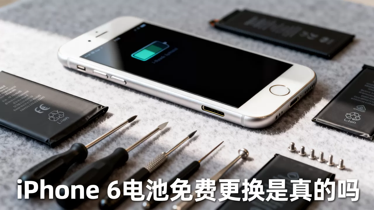 iphone6 电池免费更换是真的吗，iphone6 电池