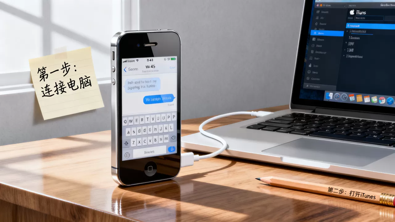 iphone4s怎么导出短信，iphone4s导出短信教程