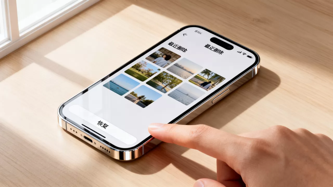 怎样恢复iphone删除的照片，iPhone删除照片怎么恢复