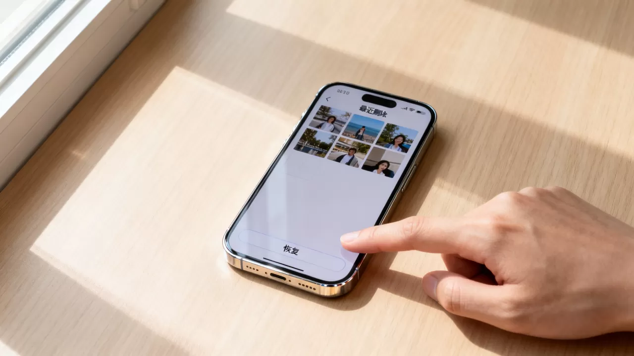 怎样恢复iphone删除的照片，iPhone删除照片怎么恢复