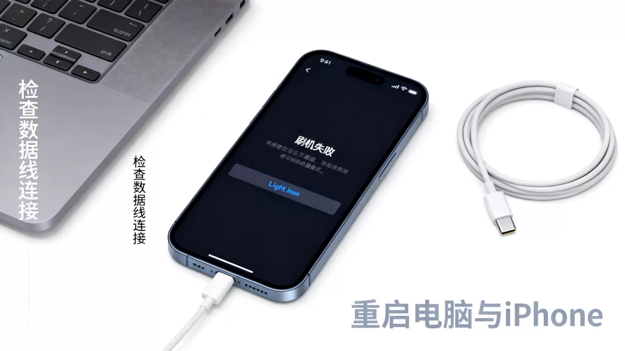 苹果恢复模式刷机失败怎么办，iPhone恢复模式刷机失败解决方法
