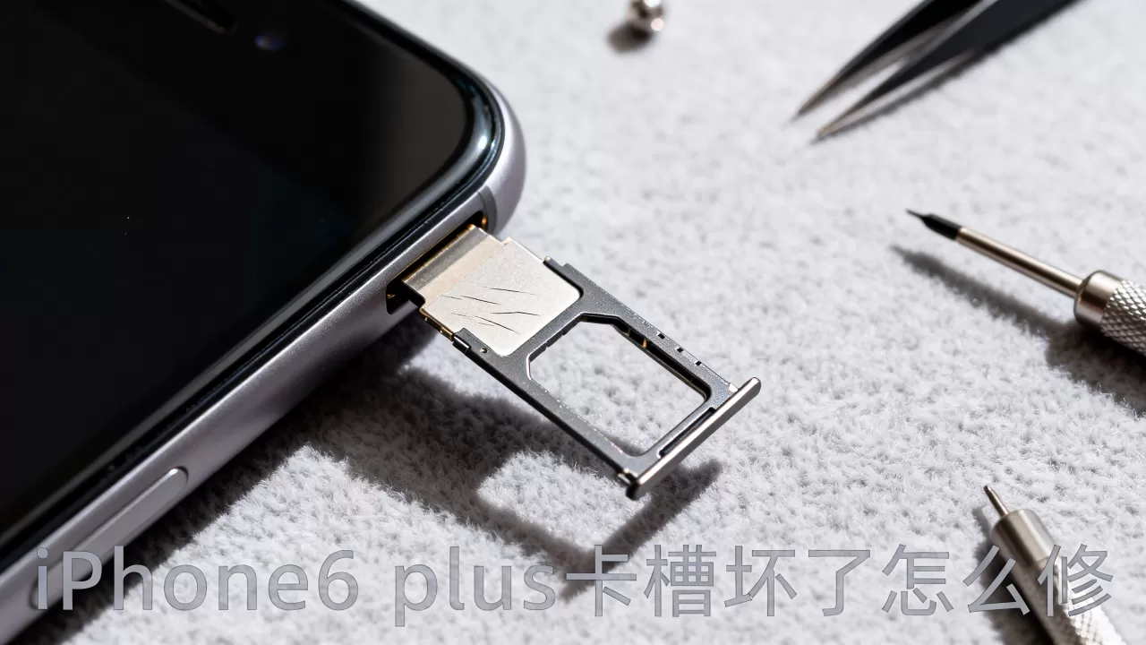 iphone6 plus卡槽坏了怎么修，iphone6 plus卡槽