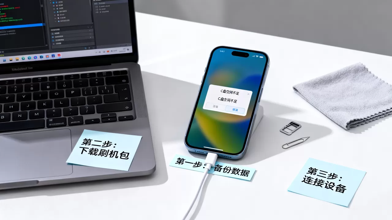 刷机C盘空间不足怎么办，手机刷机教程