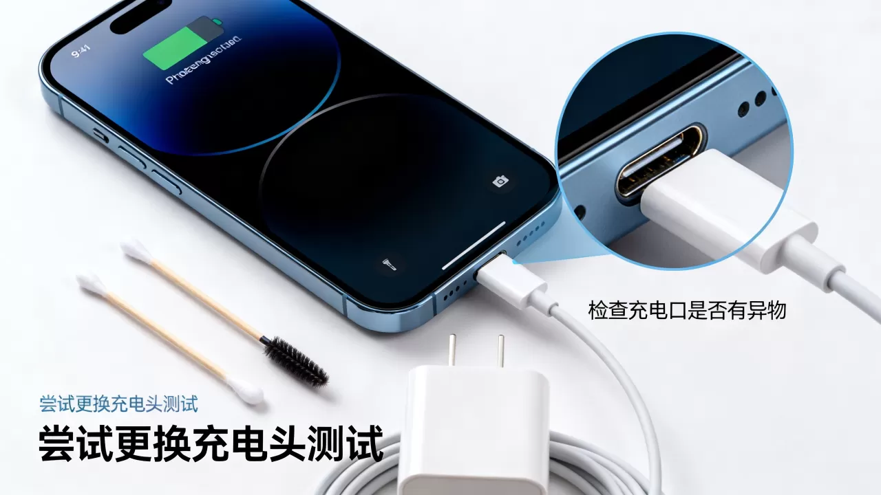 iphone数据线无法充电怎么办，iphone数据线