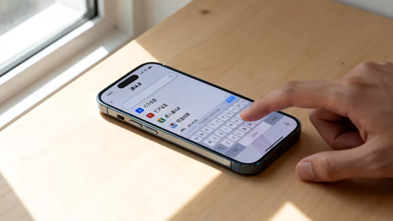 iphone通讯录无法搜索怎么办，iphone通讯录搜索不到人