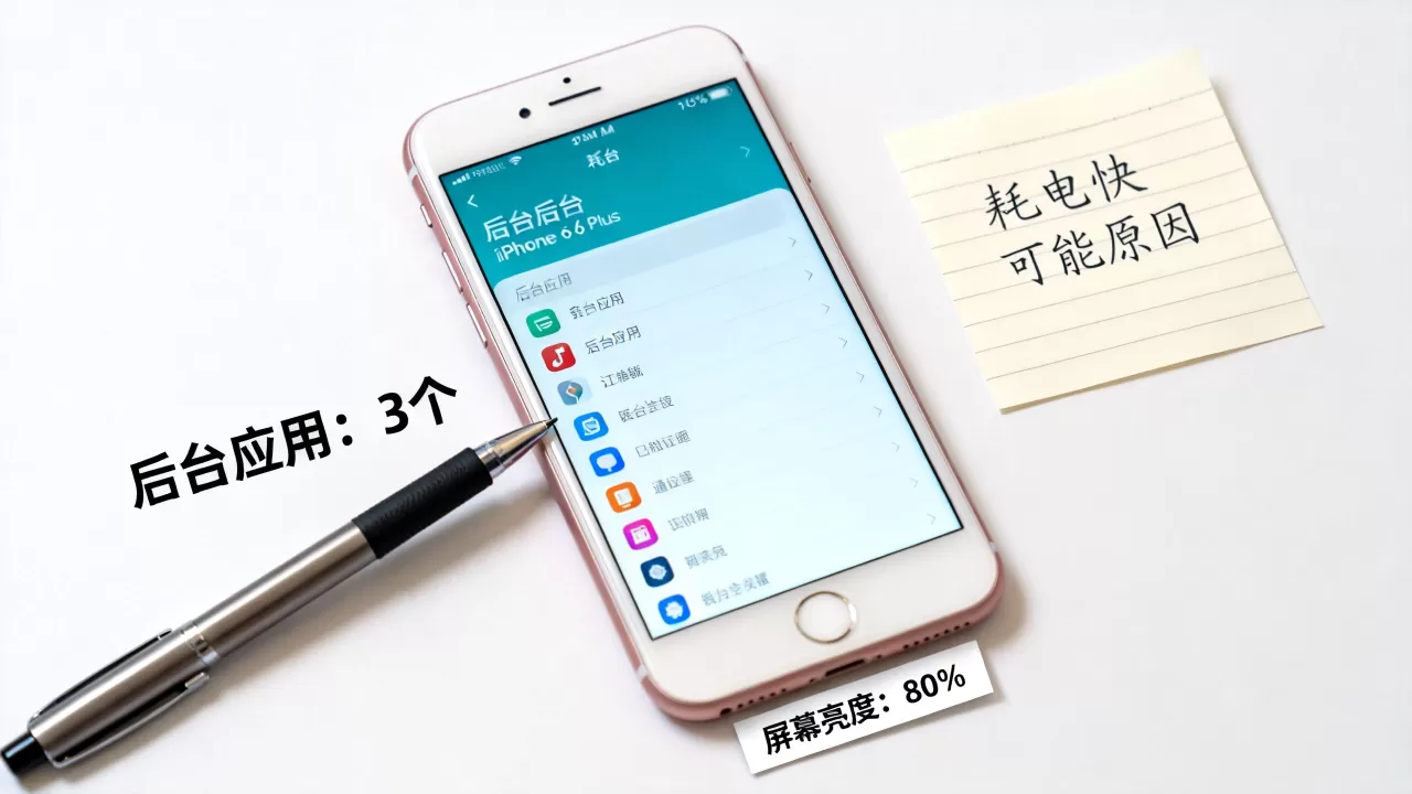 iphone6plus用电快怎么回事，iphone6plus耗电快