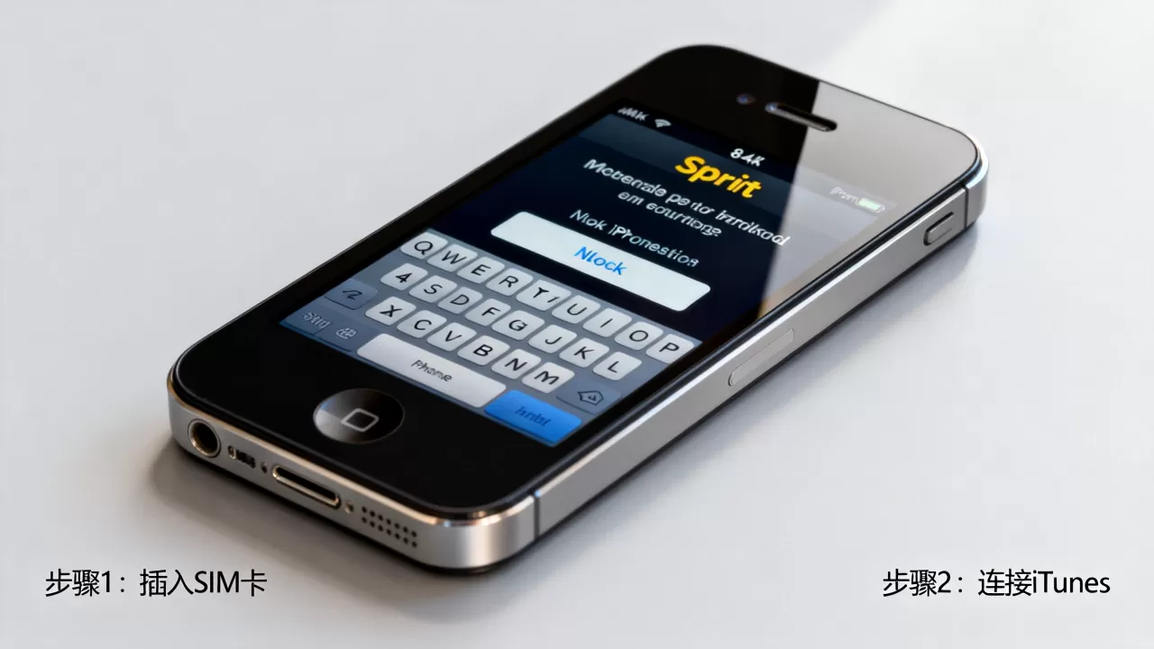 iphone4s sprint解锁，sprint版iphone4s如何解锁