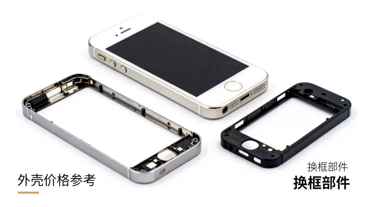 iphone5s换框多少钱，iphone5s换外壳