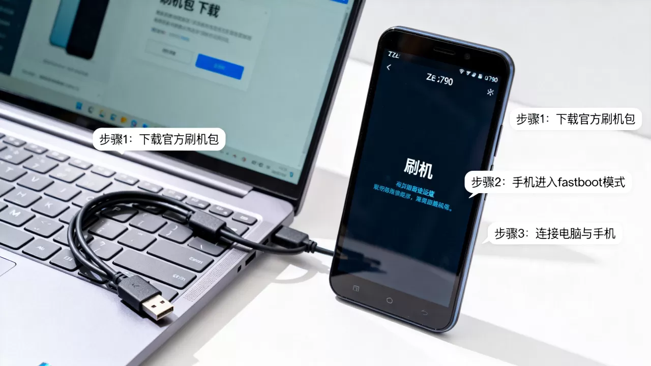 zte u790刷机教程，中兴u790怎么刷机