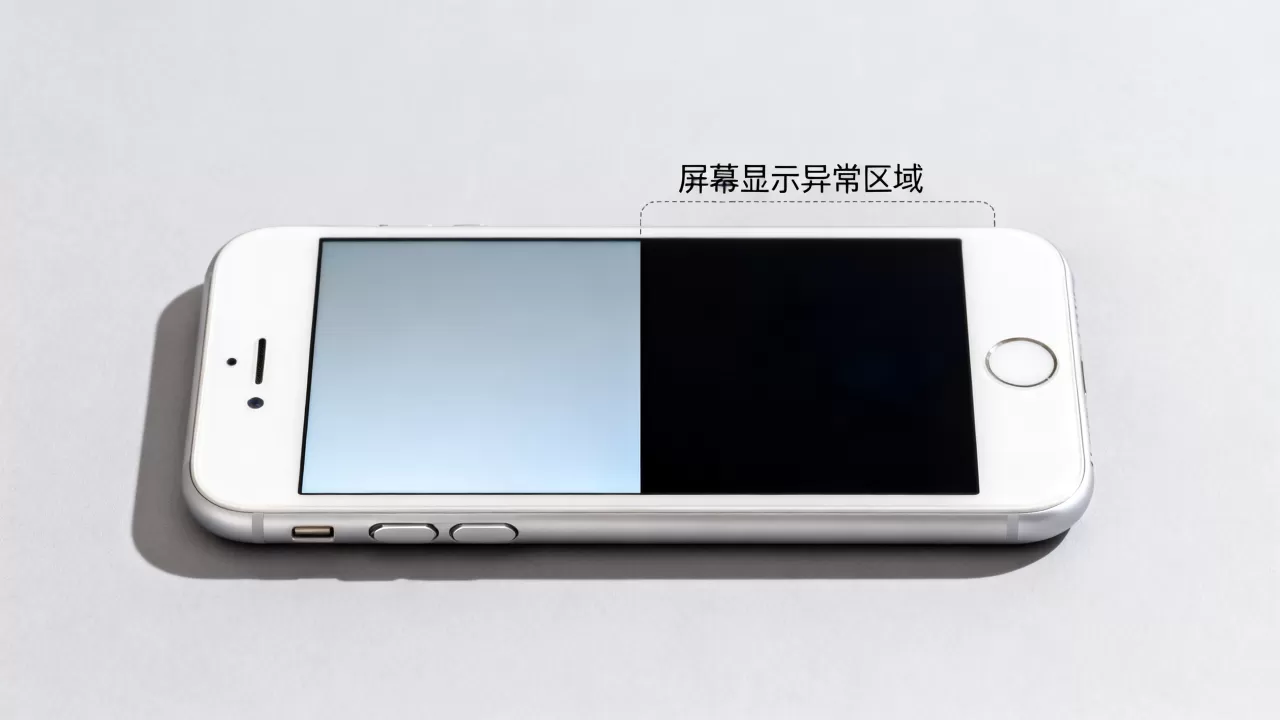 iphone6sp阴阳屏怎么回事，iphone6sp阴阳屏