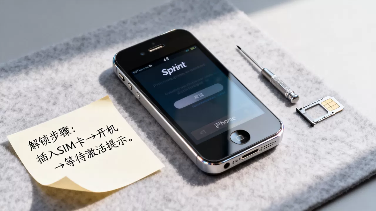sprint iphone4s 解锁，sprint iphone4s 解锁教程