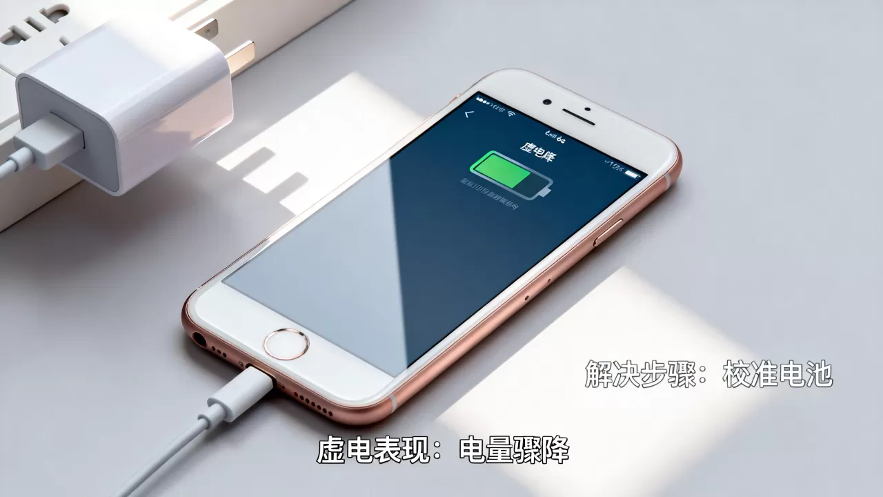 iphone6s虚电怎么办，iphone6s虚电