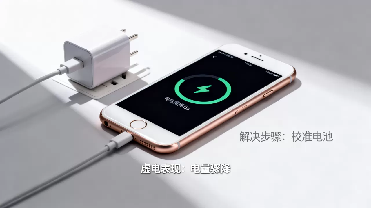 iphone6s虚电怎么办，iphone6s虚电