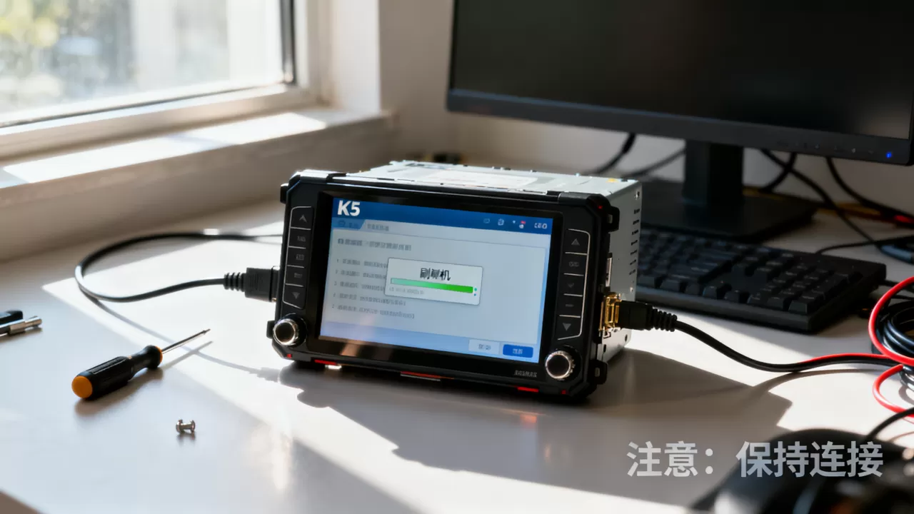 k5导航刷机变砖怎么办，k5导航刷机