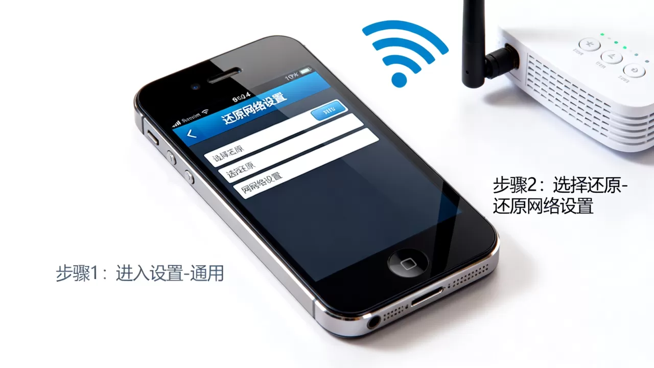 iphone4还原网络设置，iphone4还原网络设置后wifi连不上怎么办