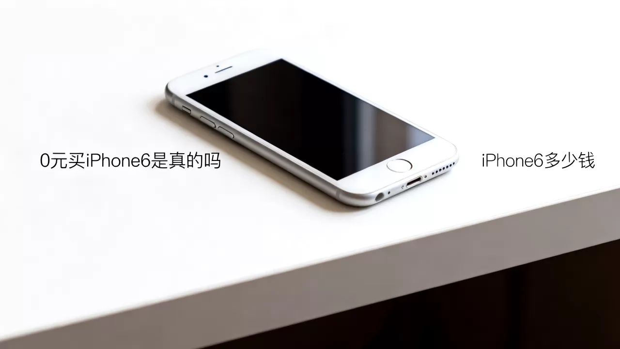 0元买iphone6是真的吗，iphone6多少钱