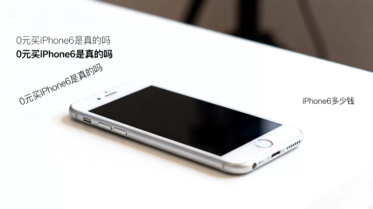 0元买iphone6是真的吗，iphone6多少钱