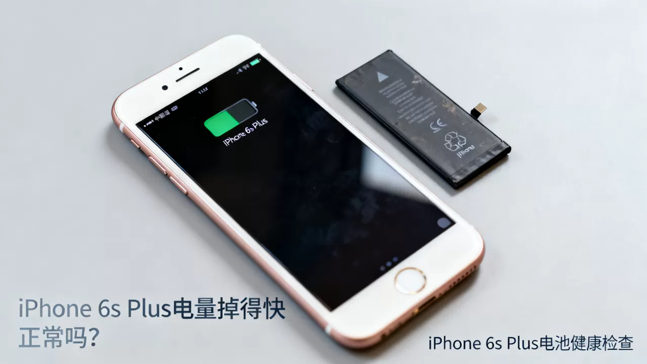 iphone6s plus电量掉得快正常吗，iphone6s plus电池