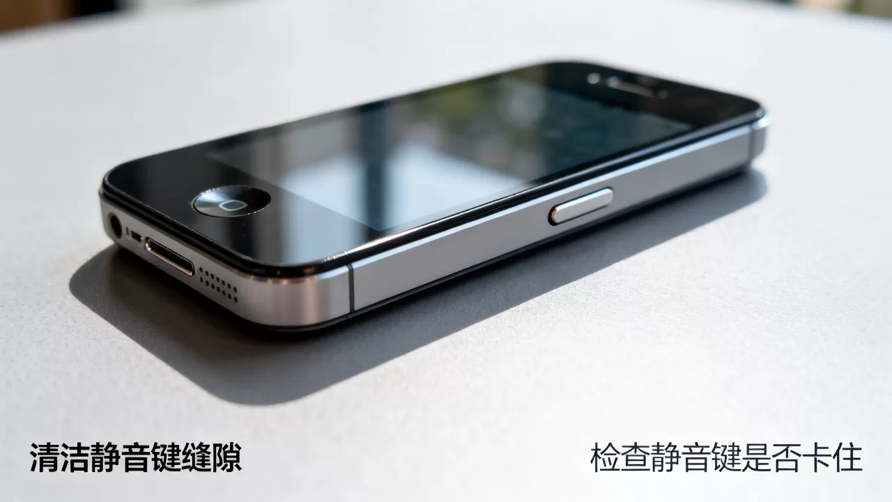 iphone4静音键失灵怎么办，iphone4静音键失灵