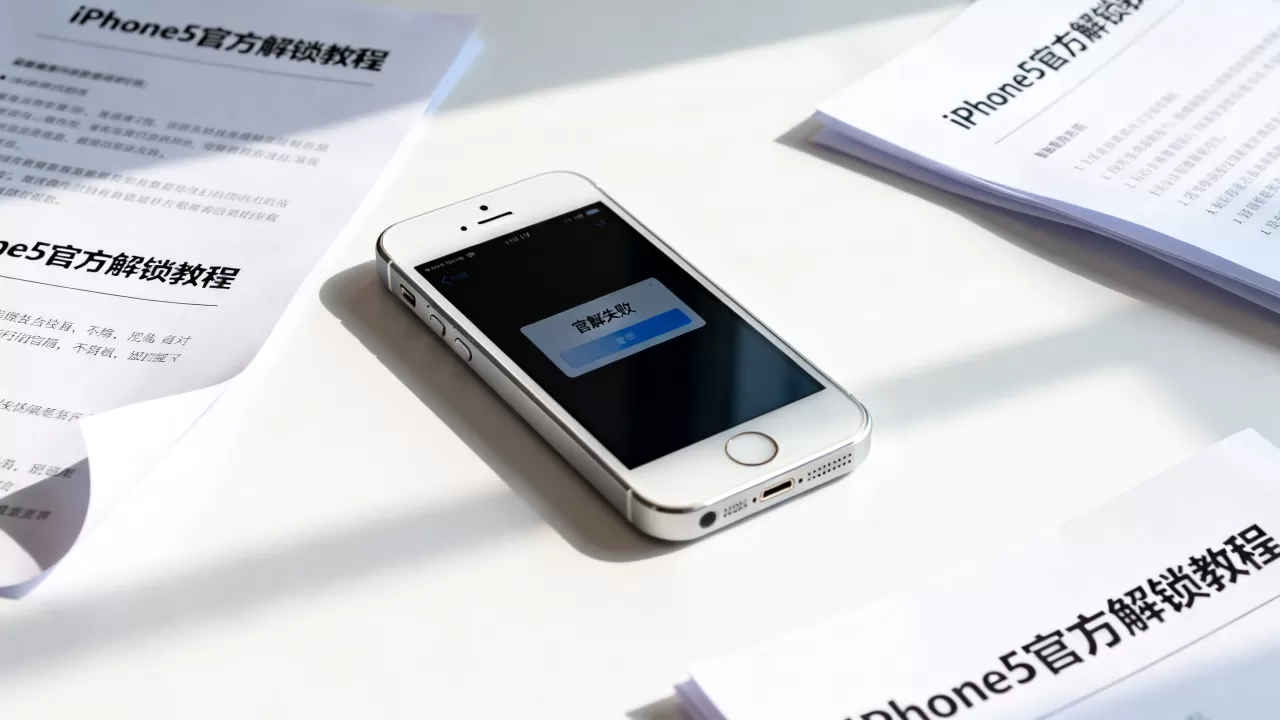 au iphone5官解失败怎么办，iphone5官方解锁教程