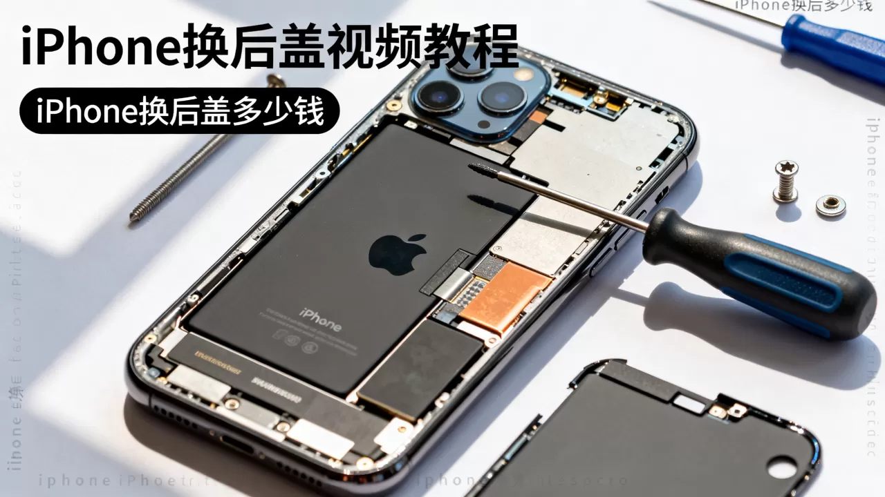 iphone换后盖视频教程，iphone换后盖多少钱