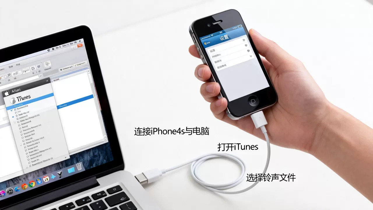 iPhone4s怎么导入铃声，iPhone4s导入铃声教程