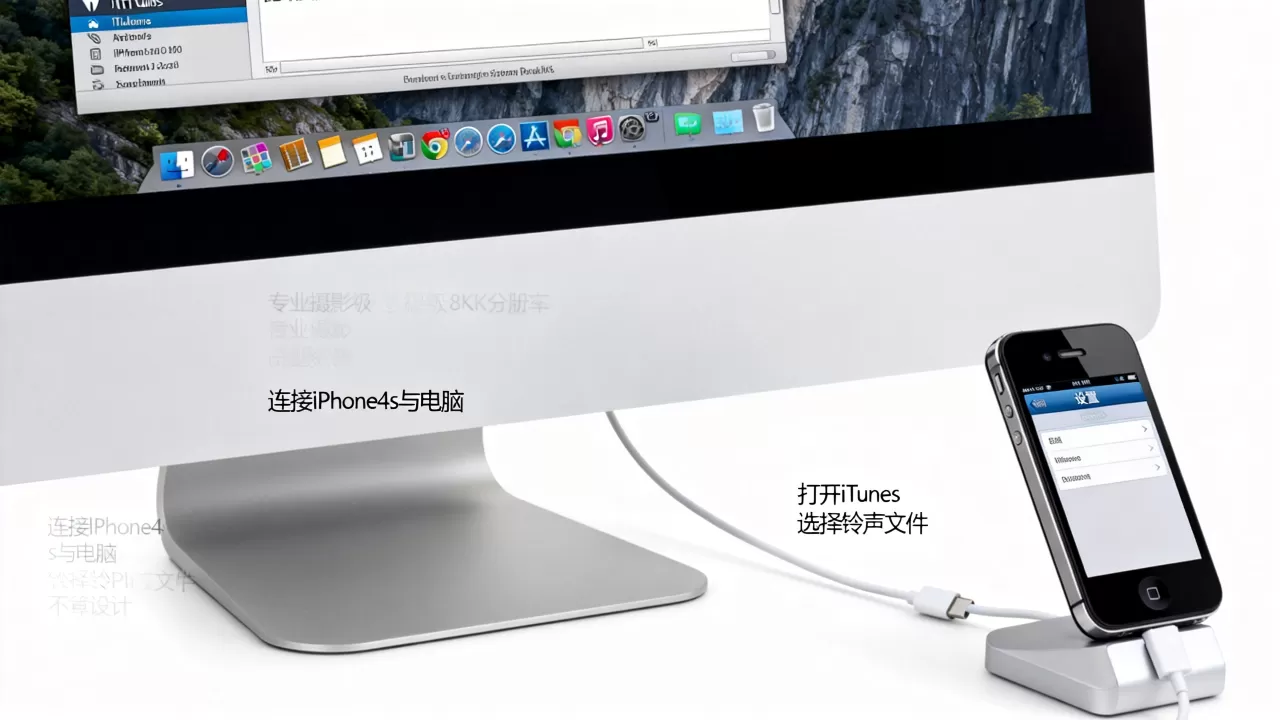 iPhone4s怎么导入铃声，iPhone4s导入铃声教程