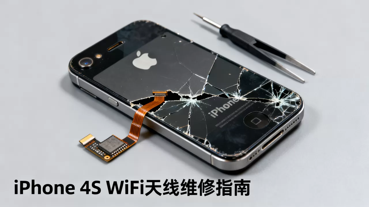 iphone4s wifi天线坏了怎么修，iphone4s wifi天线
