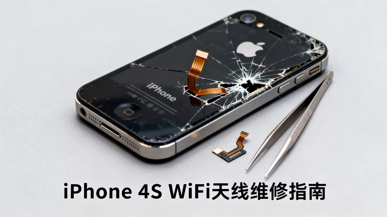 iphone4s wifi天线坏了怎么修，iphone4s wifi天线