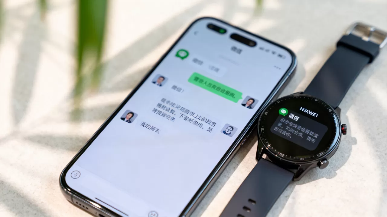 华为watch在iPhone微信能回复吗，华为watch连接iPhone