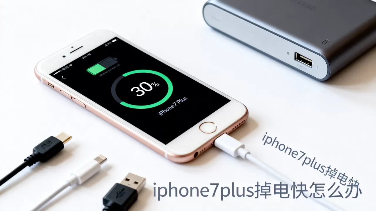iphone7plus掉电快怎么办，iphone7plus掉电快