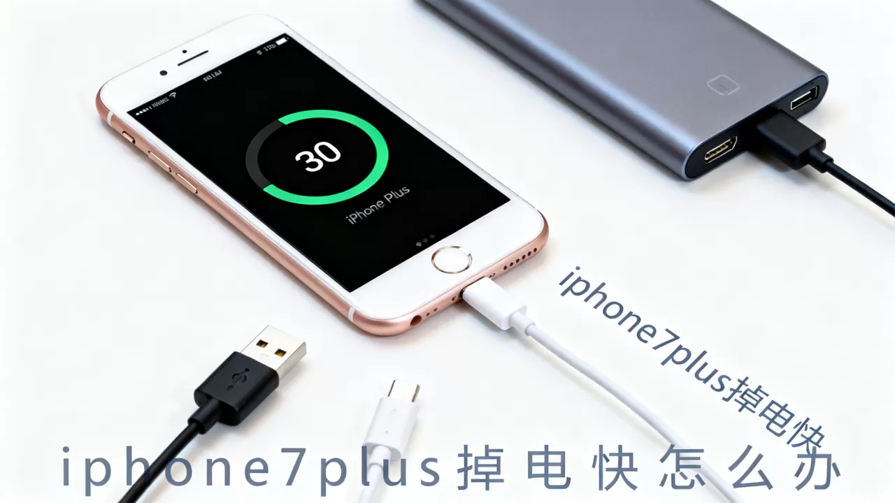 iphone7plus掉电快怎么办，iphone7plus掉电快