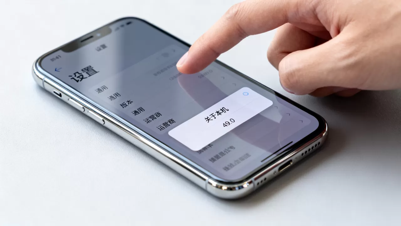 iphone怎么升级运营商，iphone升级运营商方法