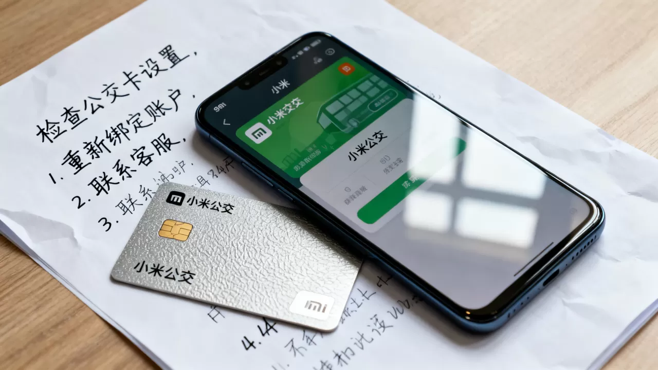 小米公交卡刷机后无法使用怎么办？小米公交卡刷机