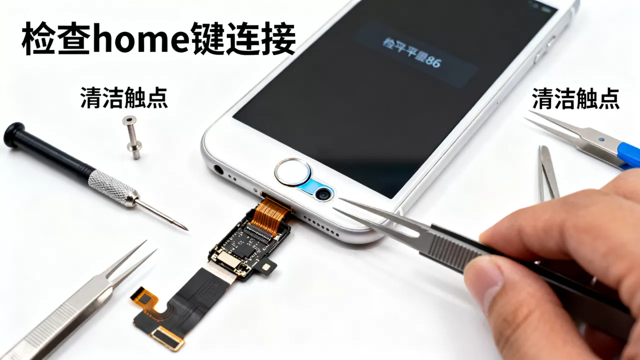 iphone6屏幕home键失灵怎么办，iphone6屏幕维修