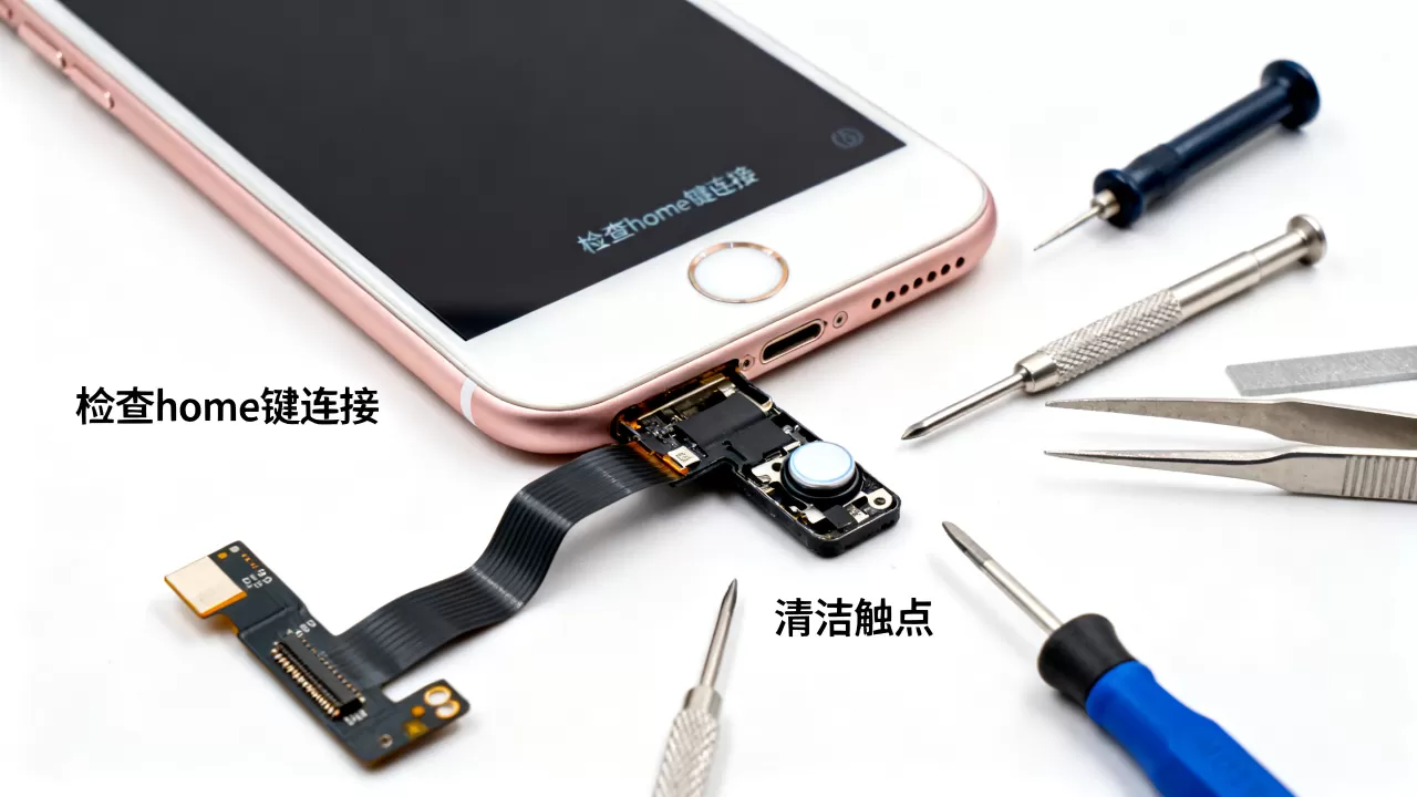 iphone6屏幕home键失灵怎么办，iphone6屏幕维修