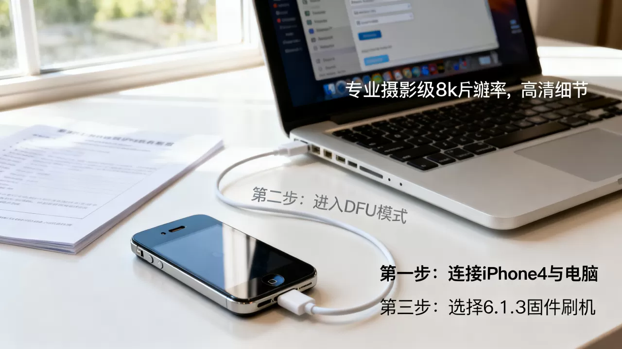 iphone4刷机6.1.3失败怎么办？苹果4刷机教程及系统升级方法