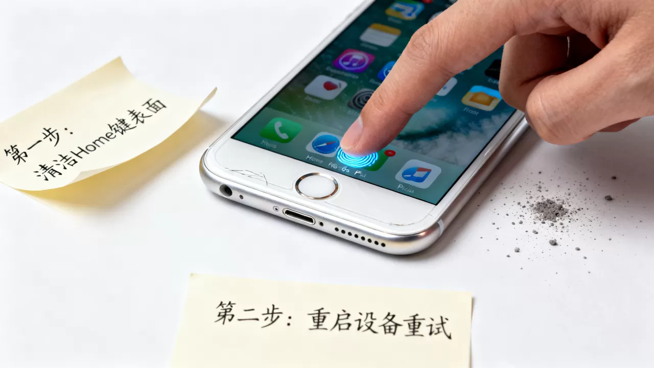 iphone6sp指纹解锁失灵怎么办，iphone6sp指纹解锁