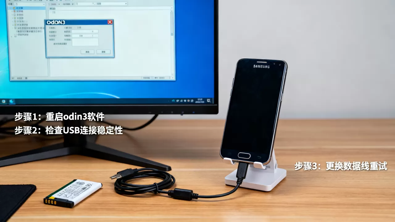 odin3刷机卡住怎么办，三星手机刷机失败解决方法