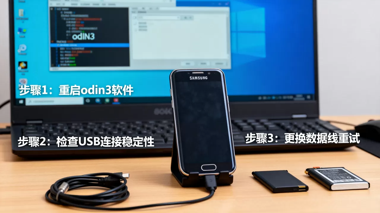 odin3刷机卡住怎么办，三星手机刷机失败解决方法